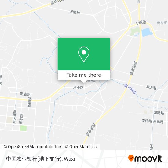 中国农业银行(港下支行) map