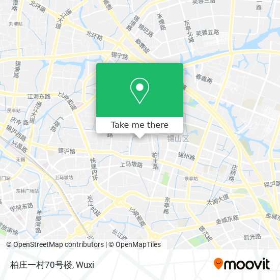 柏庄一村70号楼 map