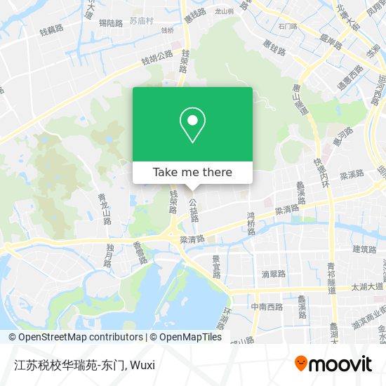 江苏税校华瑞苑-东门 map