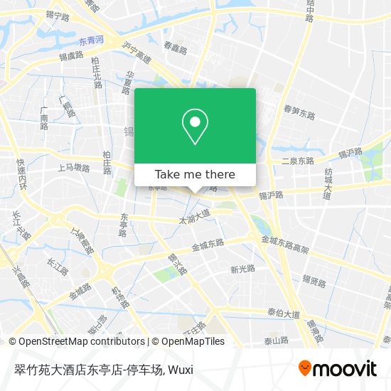 翠竹苑大酒店东亭店-停车场 map