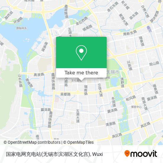 国家电网充电站(无锡市滨湖区文化宫) map