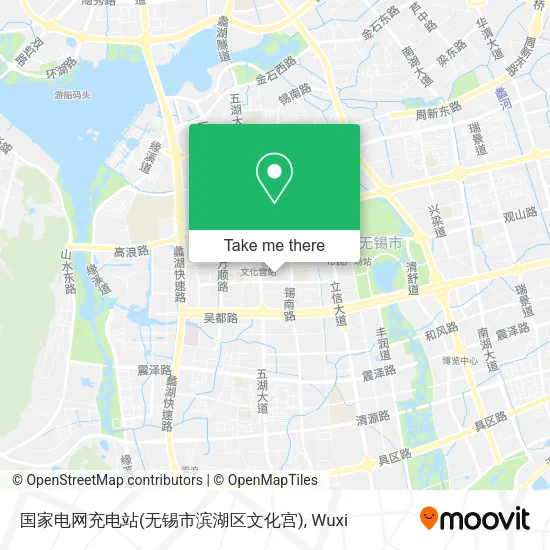 国家电网充电站(无锡市滨湖区文化宫) map