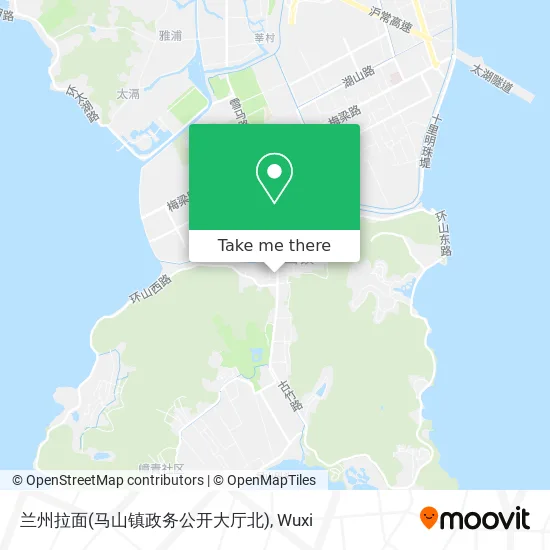 兰州拉面(马山镇政务公开大厅北) map