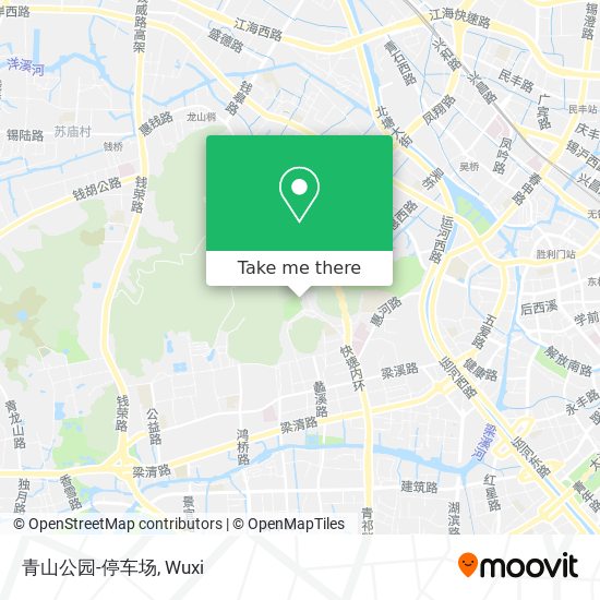 青山公园-停车场 map