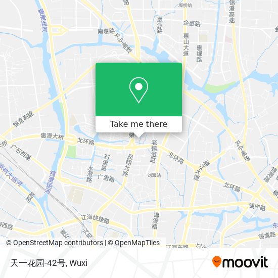 天一花园-42号 map