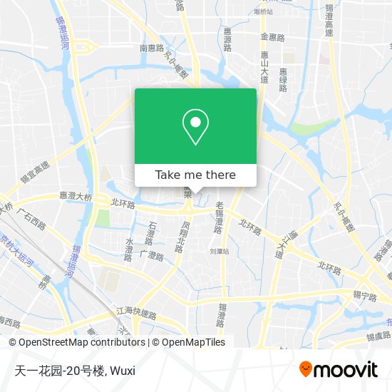 天一花园-20号楼 map