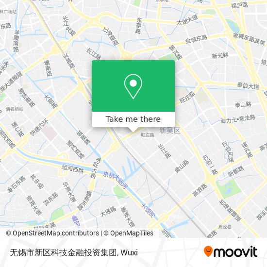 无锡市新区科技金融投资集团 map