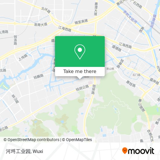 河埒工业园 map