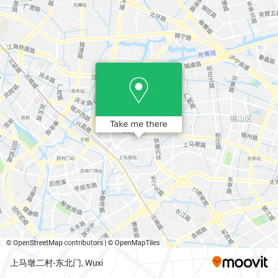 上马墩二村-东北门 map