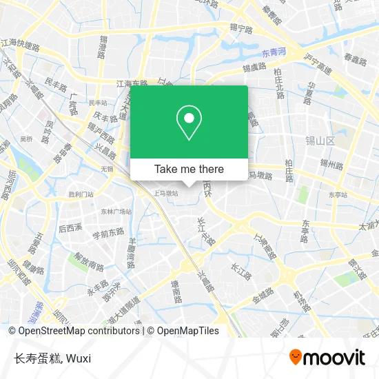 长寿蛋糕 map