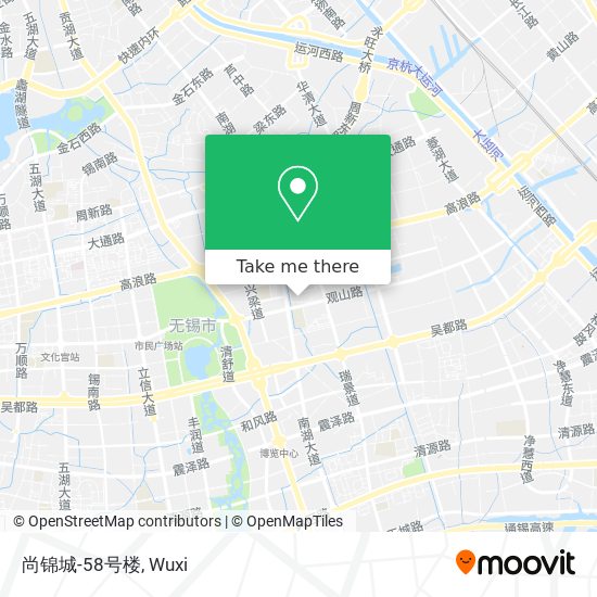 尚锦城-58号楼 map