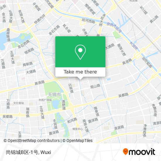 尚锦城B区-1号 map