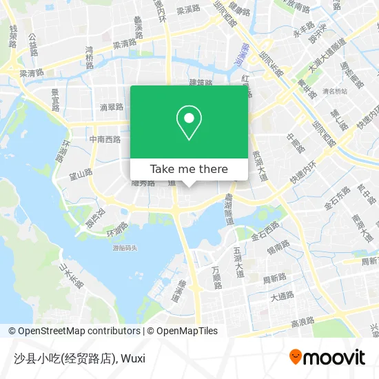 沙县小吃(经贸路店) map