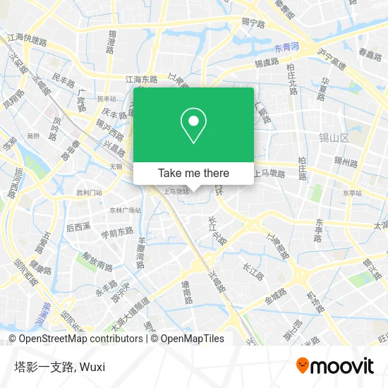 塔影一支路 map