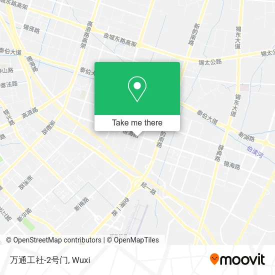 万通工社-2号门 map