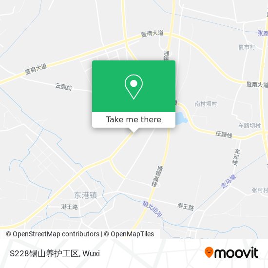 S228锡山养护工区 map