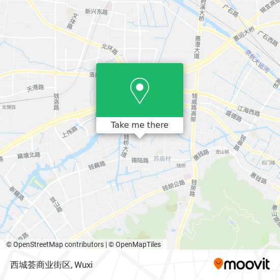 西城荟商业街区 map