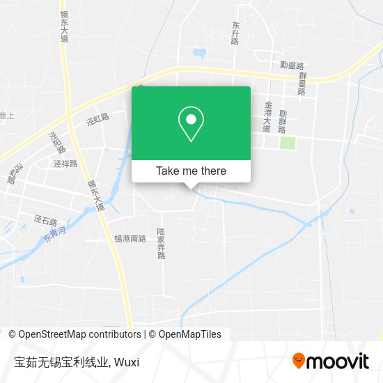 宝茹无锡宝利线业 map