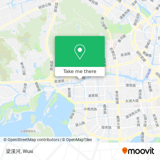 梁溪河 map