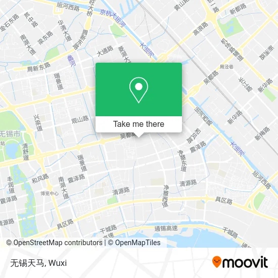 无锡天马 map