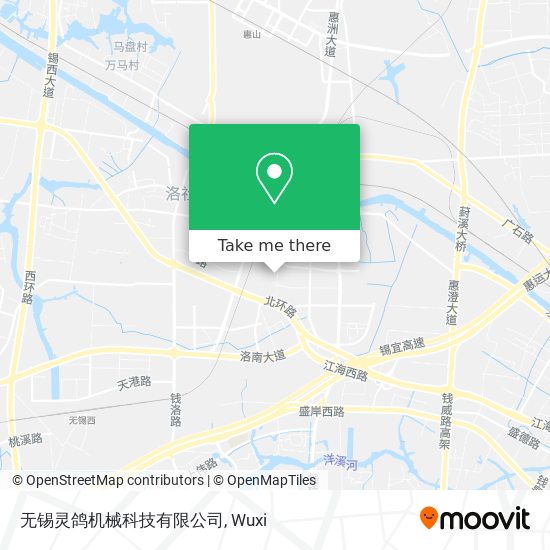 无锡灵鸽机械科技有限公司 map