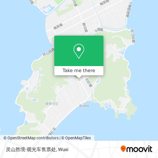 灵山胜境-观光车售票处 map