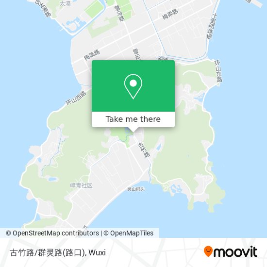 古竹路/群灵路(路口) map