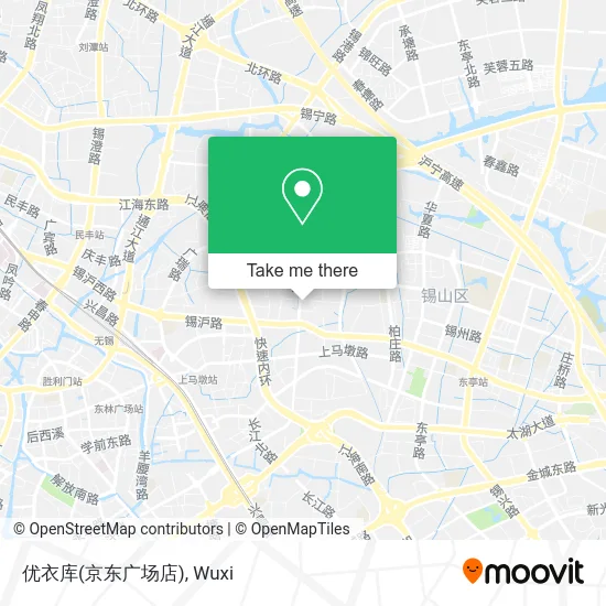 优衣库(京东广场店) map