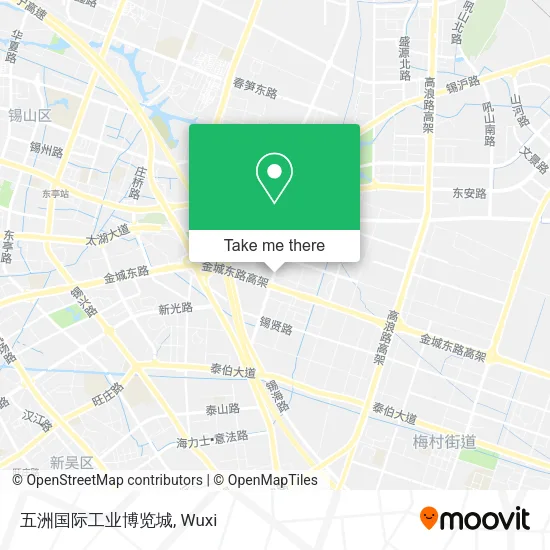 五洲国际工业博览城 map