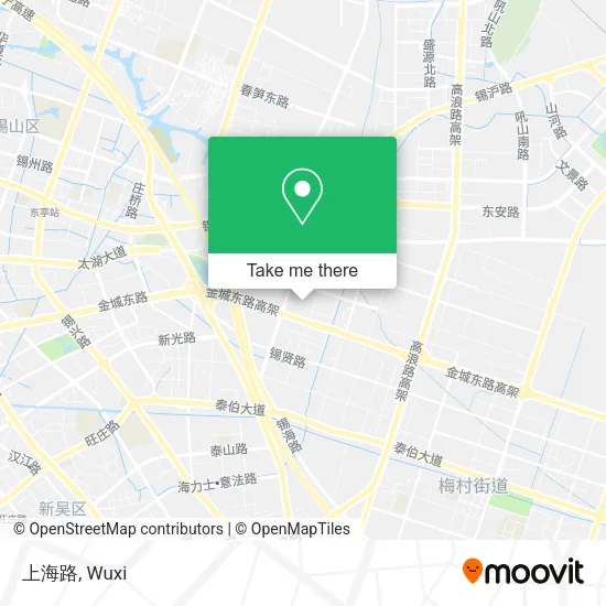 上海路 map
