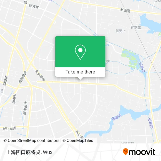上海四口麻将桌 map