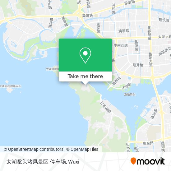 太湖鼋头渚风景区-停车场 map