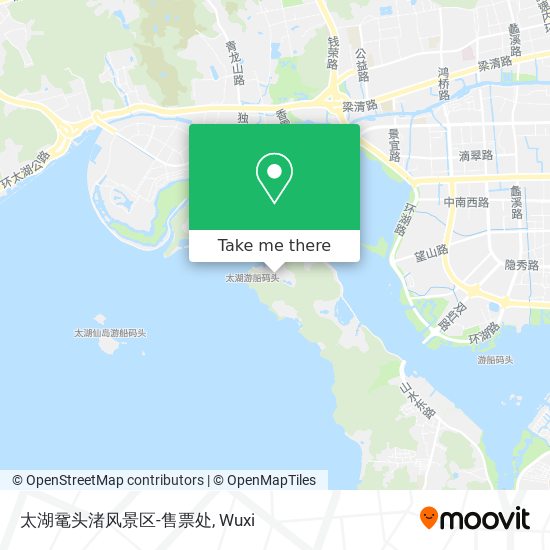太湖鼋头渚风景区-售票处 map