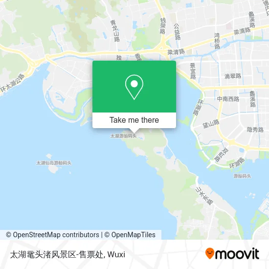 太湖鼋头渚风景区-售票处 map