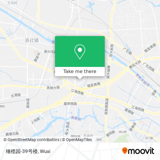 橄榄园-39号楼 map