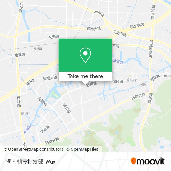 溪南朝霞批发部 map