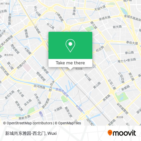 新城尚东雅园-西北门 map