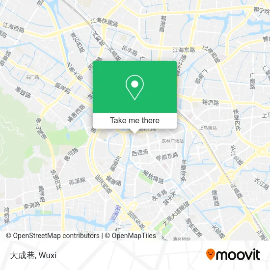 大成巷 map