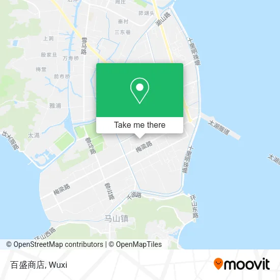 百盛商店 map