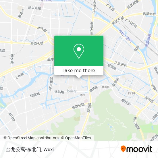 金龙公寓-东北门 map