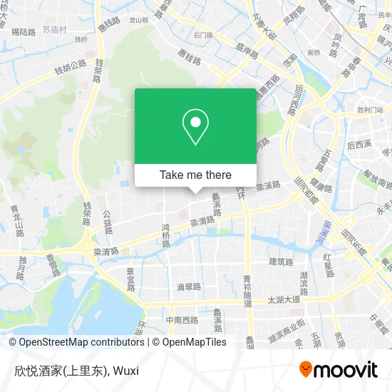 欣悦酒家(上里东) map