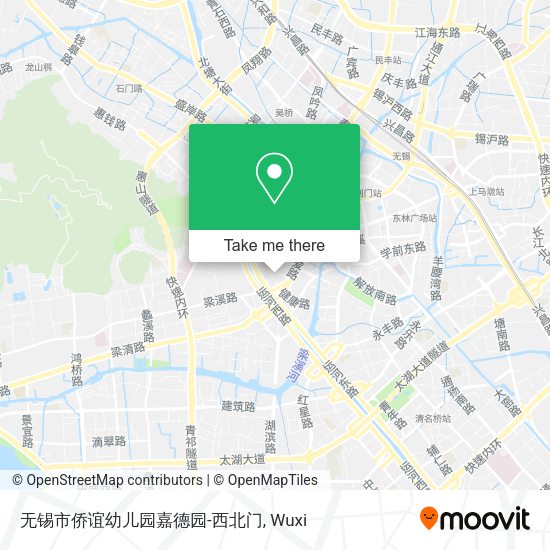 无锡市侨谊幼儿园嘉德园-西北门 map