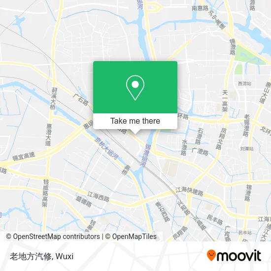 老地方汽修 map