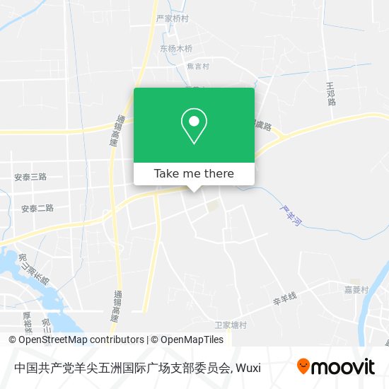 中国共产党羊尖五洲国际广场支部委员会 map