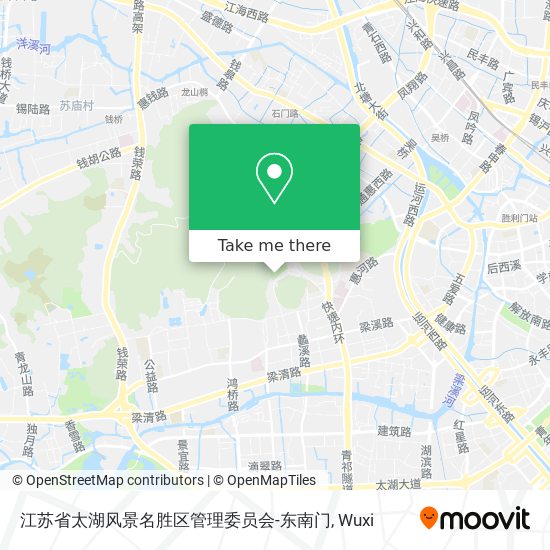 江苏省太湖风景名胜区管理委员会-东南门 map
