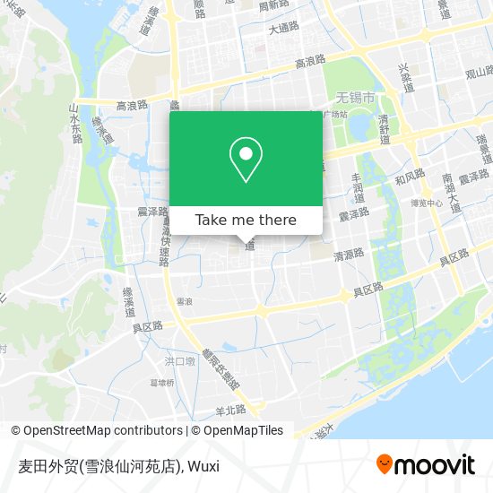 麦田外贸(雪浪仙河苑店) map