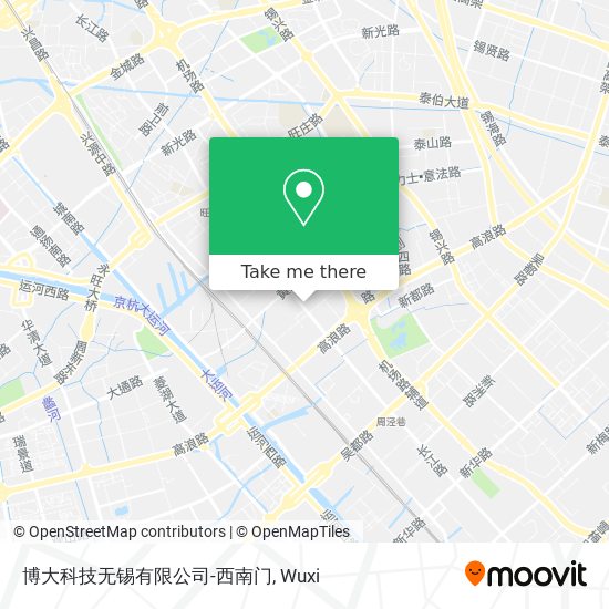 博大科技无锡有限公司-西南门 map