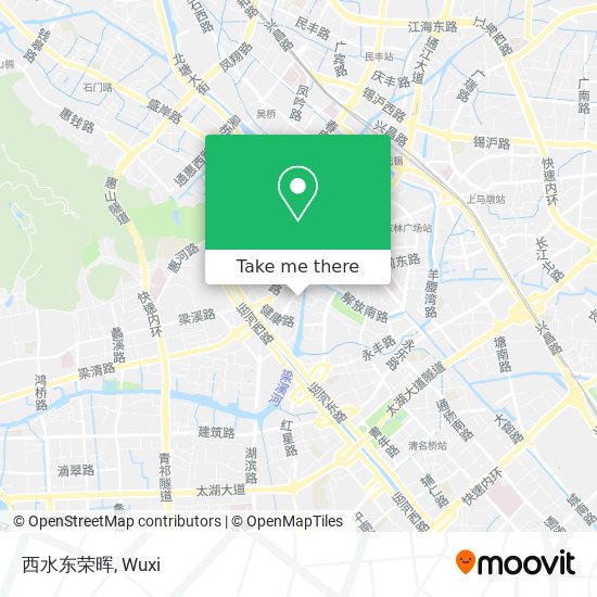 西水东荣晖 map