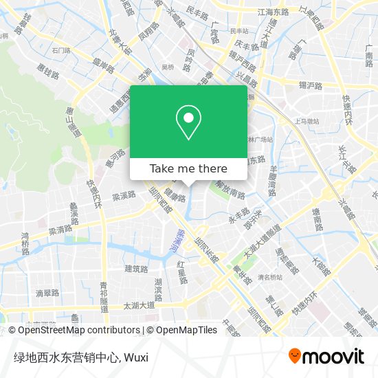 绿地西水东营销中心 map