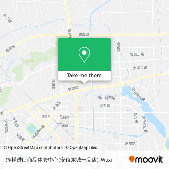 蜂槿进口商品体验中心(安镇东城一品店) map